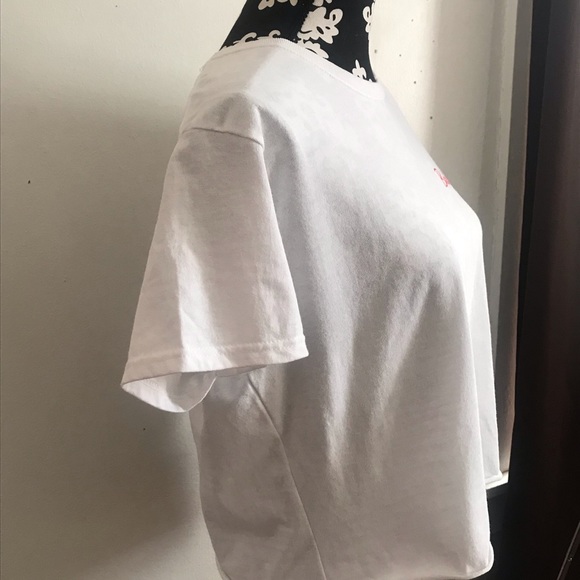 Crop Top white baby girl logo - Picture 2 of 6